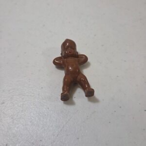 Vintage Plastic doll Americana Dollhouse Baby Stands Lays No Clothing